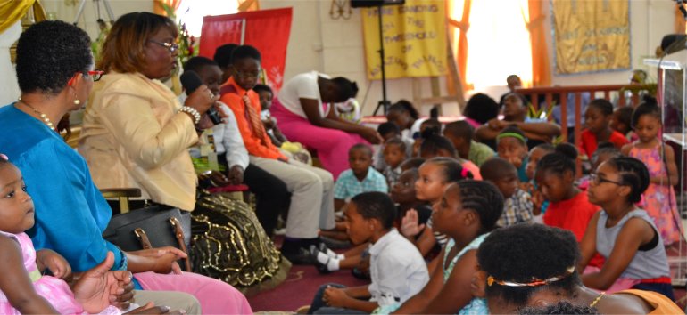 Mount Zion's Missions Inc Barbados Foursquare Church founded by Apostle Lucille Baird hosts Easter Bonnet parade 2016