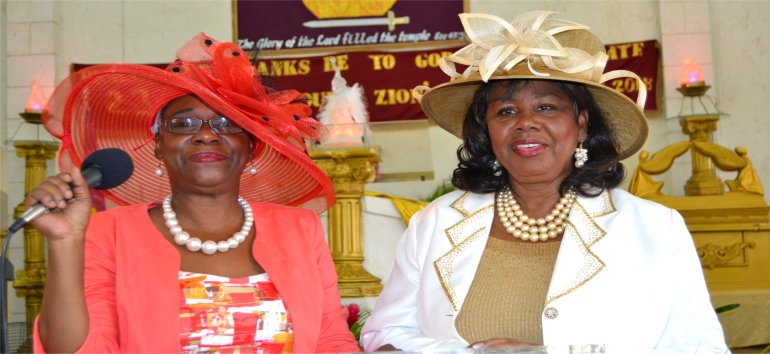 Mount Zion's Mission Foursquare Barbados Church celebrates Hat Sunday at the end of Women's Month