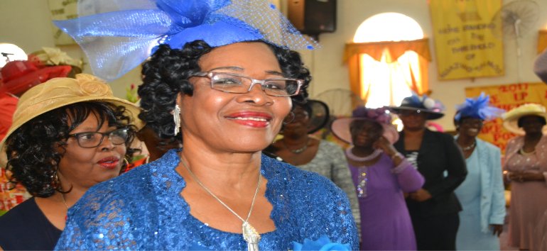 Mount Zion's Mission Foursquare Barbados Church celebrates Hat Sunday at the end of Women's Month