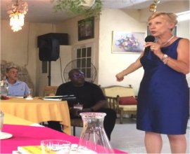 John Maxwell A Day of Leadership guest speaker Marie-Lucie Spoke hosted by Mount Zion's Missions Inc Barbados Foursquare Church