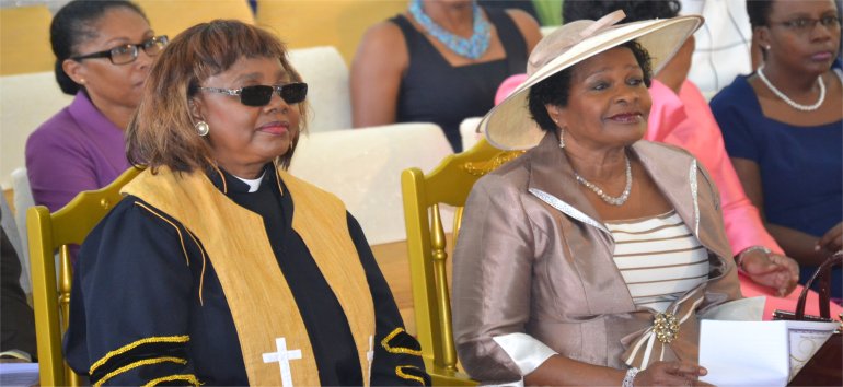 Governor General of Barbados visits Mount Zions Mission hosted by Apostle Dr Lucille Baird