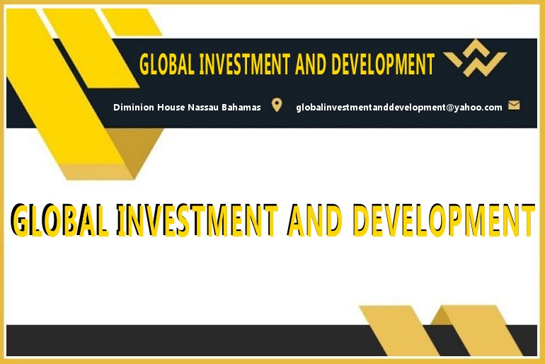 Global Investment and Development Co Inc a subsidiary company of ARM Global Incorporation Ltd a Bahamas registered company whose main benefactor is BLESS International and Africa Bureau of Childrens Development support sustainable African agriculture child care educational UN sustainable goals and initiatives