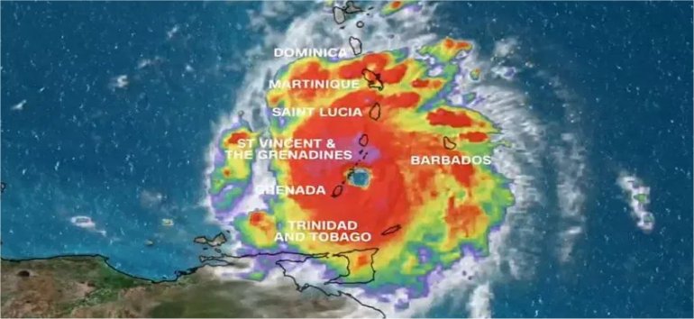 United Caribbean Relief Carriacou disaster relief to Grenada following hurricane Beryl