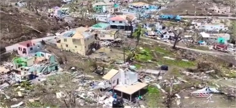 United Caribbean Relief Carriacou disaster relief to Grenada following hurricane Beryl