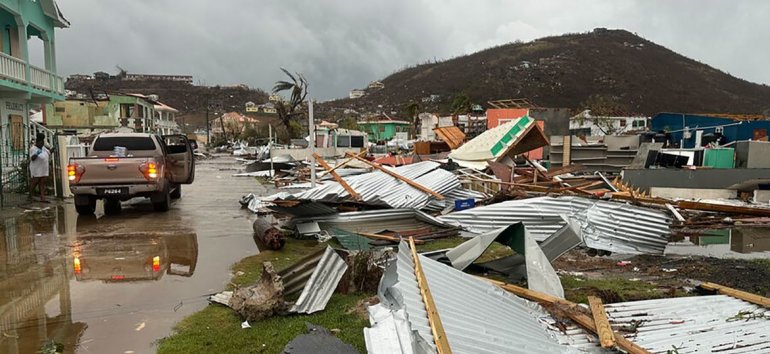 United Caribbean Relief Carriacou disaster relief to Grenada following hurricane Beryl