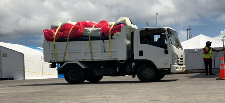 United Caribbean Relief Carriacou disaster relief to Grenada following hurricane Beryl