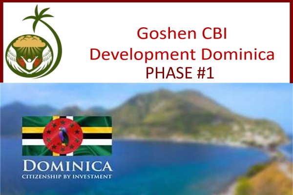 Goshen Group Dominica Phase #1 introducing a new Caribbean Development including Citizenship by Investment in Dominica Grenada Nevis and St Lucia Eco Agro and Beachfront glamping and Boutique Hotel Resorts