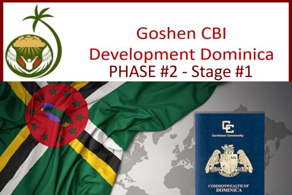 Goshen Group Dominica Phase #2 Stage #1 introducing a new Caribbean Development including Citizenship by Investment in Dominica Grenada Nevis and St Lucia Eco Agro and Beachfront glamping and Boutique Hotel Resorts