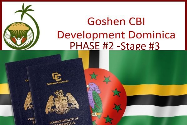 Goshen Group Dominica Phase #2 Stage #3 introducing a new Caribbean Development including Citizenship by Investment in Dominica Grenada Nevis and St Lucia Eco Agro and Beachfront glamping and Boutique Hotel Resorts