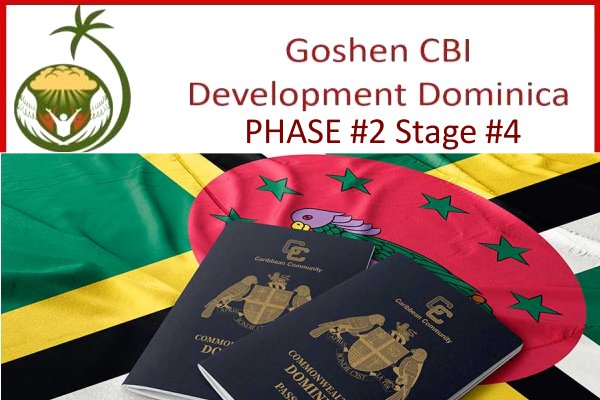 Goshen Group Dominica Phase #2 Stage #5 introducing a new Caribbean Development including Citizenship by Investment in Dominica Grenada Nevis and St Lucia Eco Agro and Beachfront glamping and Boutique Hotel Resorts