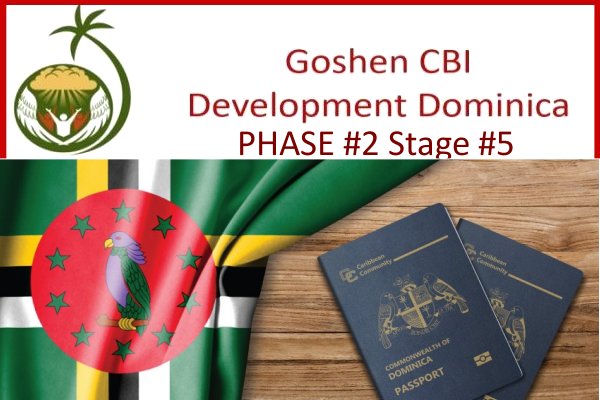 Goshen Group Dominica Phase #2 Stage #5 introducing a new Caribbean Development including Citizenship by Investment in Dominica Grenada Nevis and St Lucia Eco Agro and Beachfront glamping and Boutique Hotel Resorts