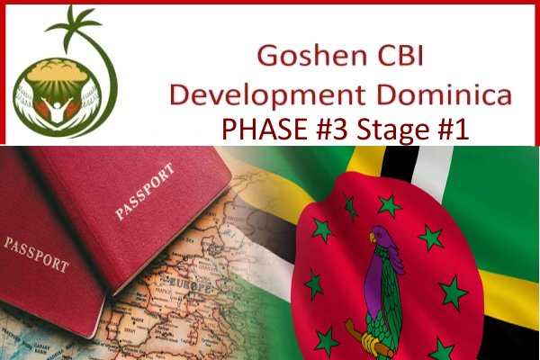 Goshen Group Dominica Phase #3 Stage #1 introducing a new Caribbean Development including Citizenship by Investment in Dominica Grenada Nevis and St Lucia Eco Agro and Beachfront glamping and Boutique Hotel Resorts